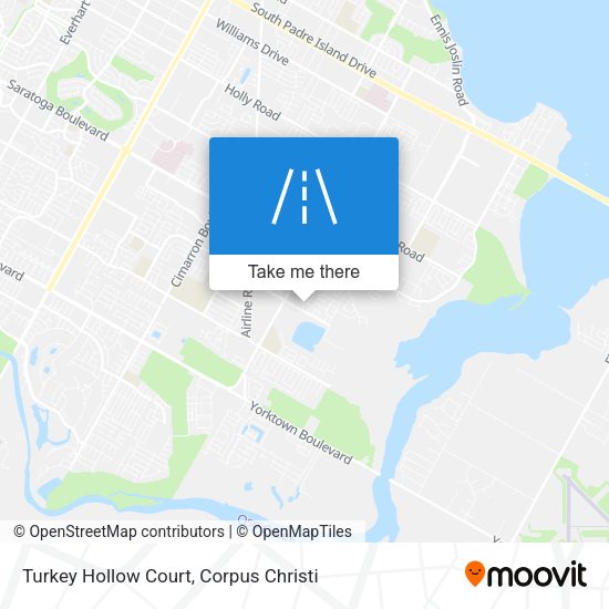 Mapa de Turkey Hollow Court