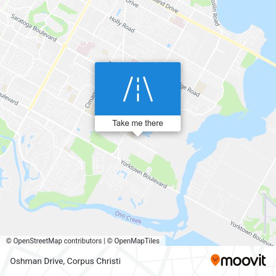 Oshman Drive map