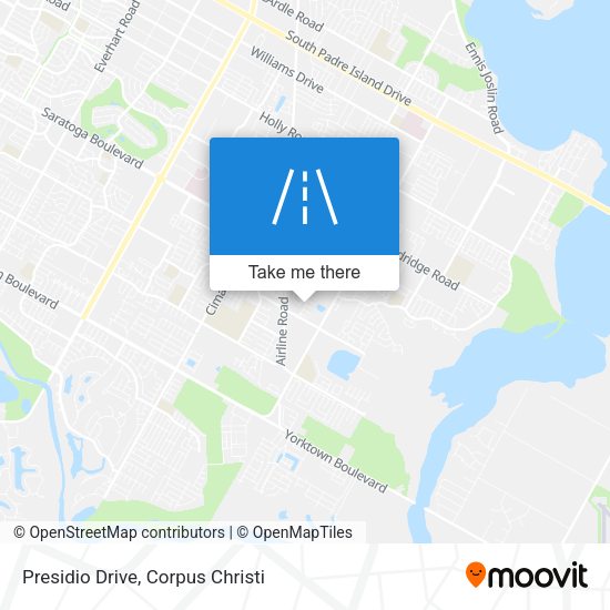 Presidio Drive map