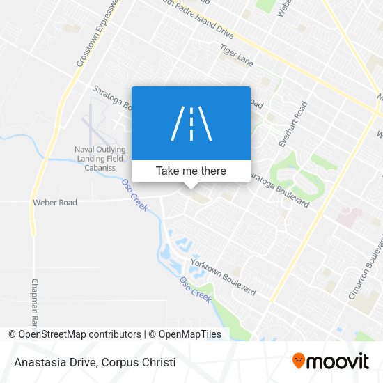 Anastasia Drive map