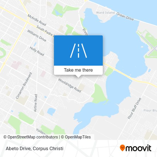 Abeto Drive map