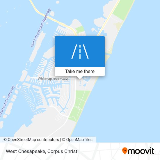 West Chesapeake map