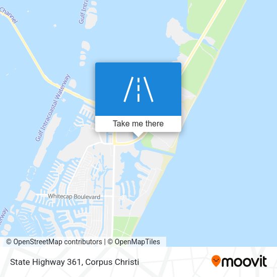 State Highway 361 map