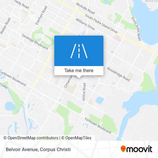 Mapa de Belvoir Avenue