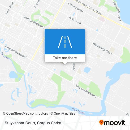 Stuyvesant Court map