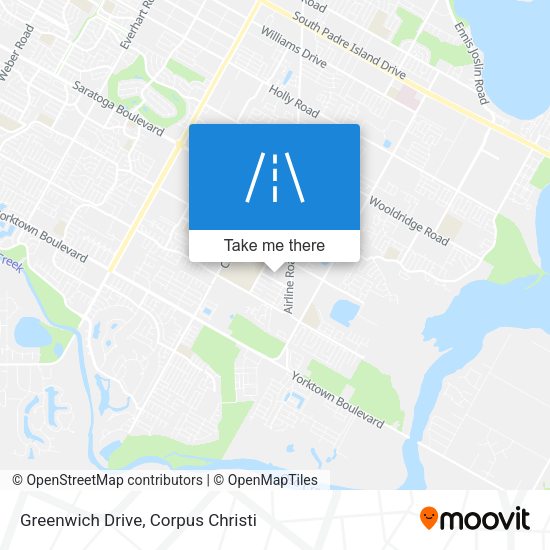 Mapa de Greenwich Drive