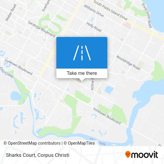 Sharks Court map