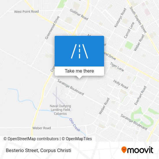 Besterio Street map