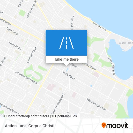 Action Lane map