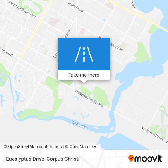 Mapa de Eucalyptus Drive