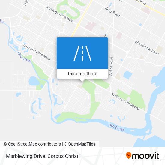 Mapa de Marblewing Drive