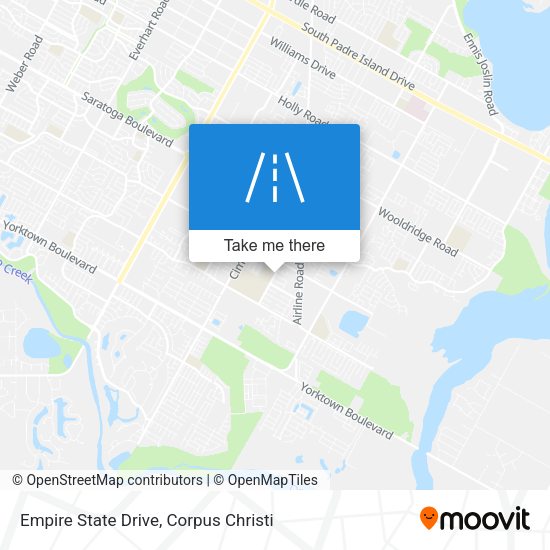 Empire State Drive map