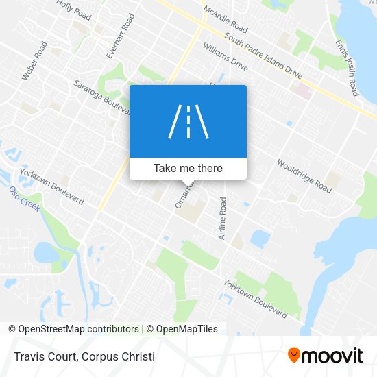 Travis Court map