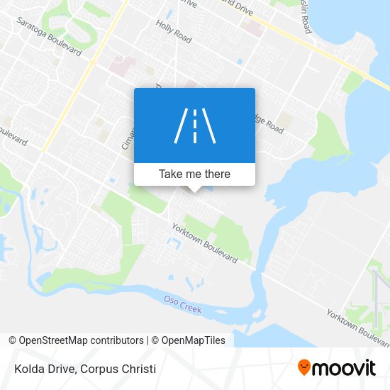 Mapa de Kolda Drive