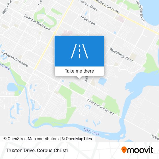 Truxton Drive map