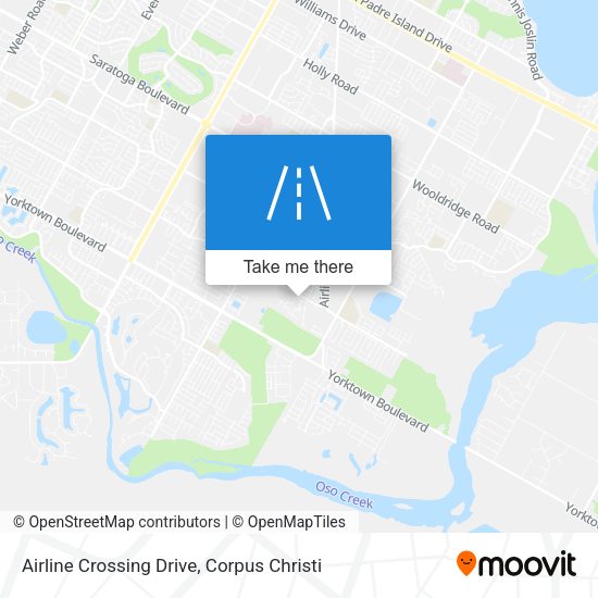 Mapa de Airline Crossing Drive