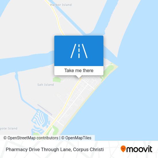 Pharmacy Drive Through Lane map