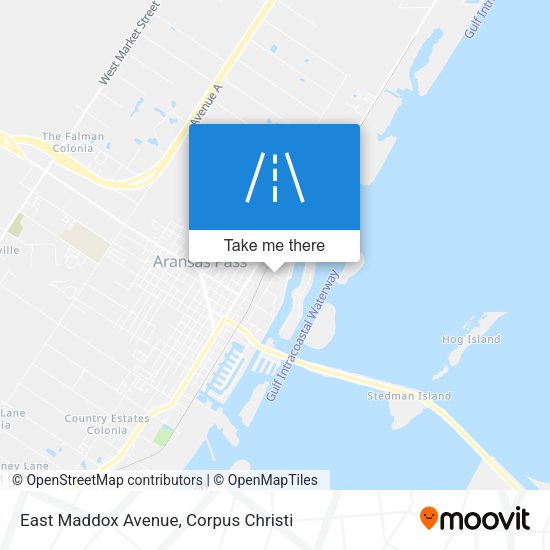 East Maddox Avenue map