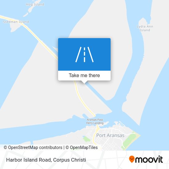 Harbor Island Road map