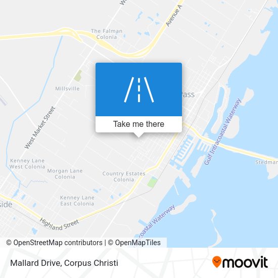 Mapa de Mallard Drive