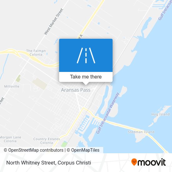 North Whitney Street map