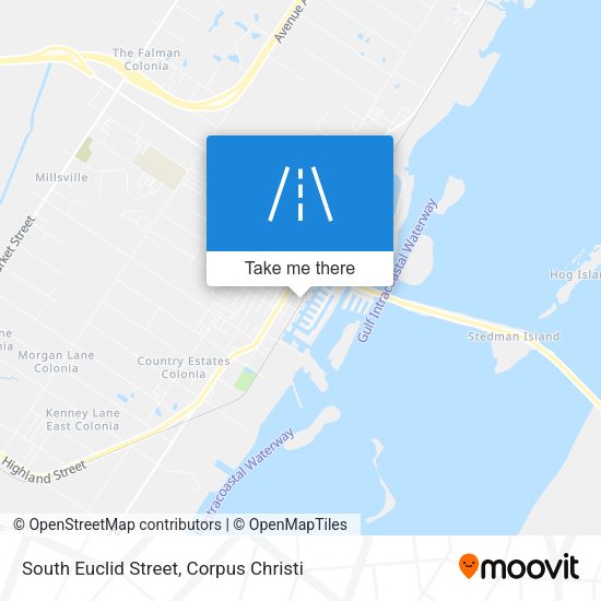 Mapa de South Euclid Street