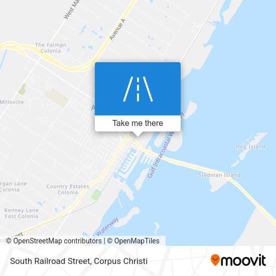 South Railroad Street map