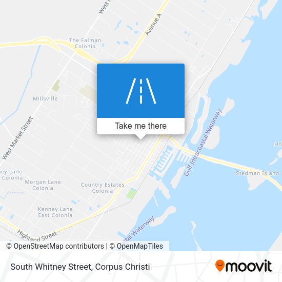 South Whitney Street map