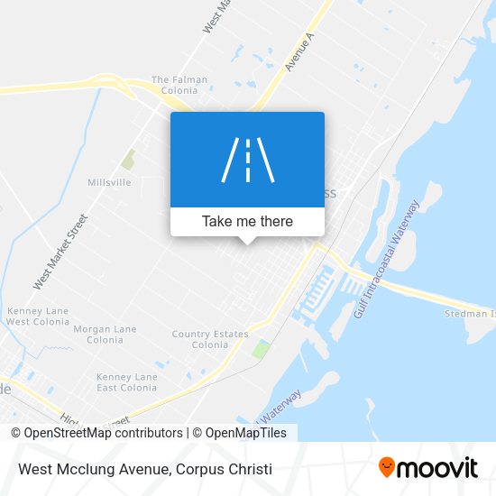 West Mcclung Avenue map
