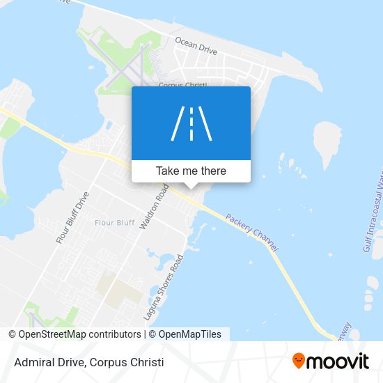 Mapa de Admiral Drive