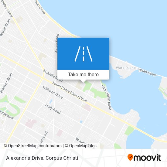 Alexandria Drive map