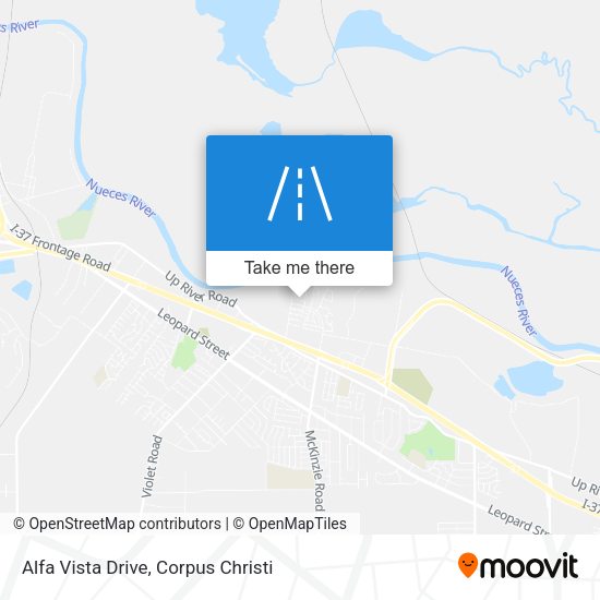 Mapa de Alfa Vista Drive