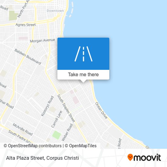 Alta Plaza Street map