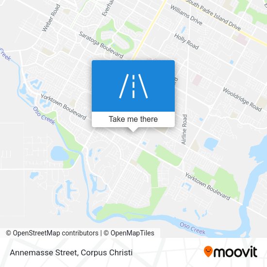 Mapa de Annemasse Street
