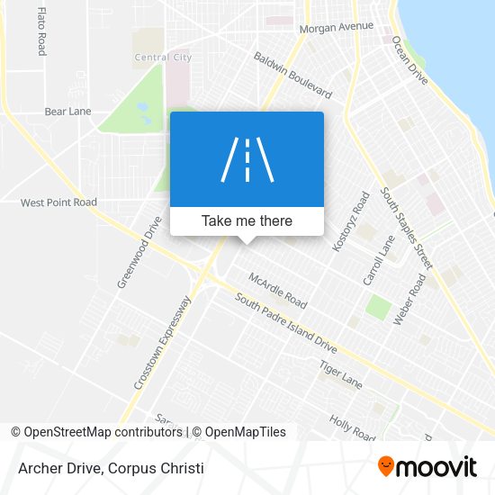 Mapa de Archer Drive