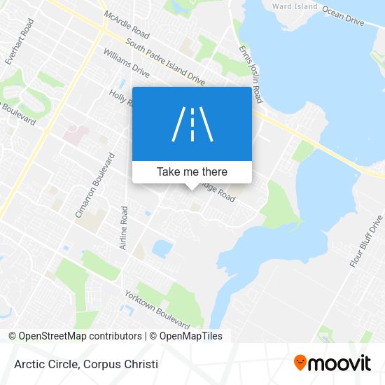 Mapa de Arctic Circle
