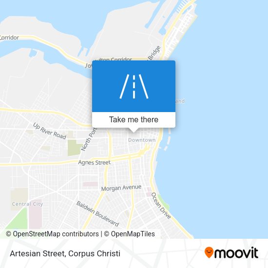 Mapa de Artesian Street