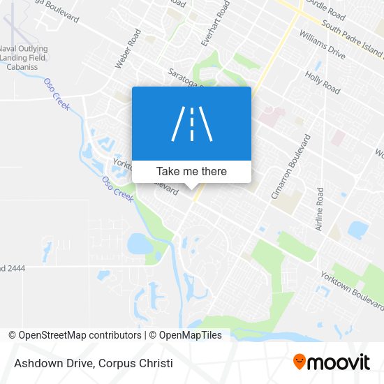 Mapa de Ashdown Drive