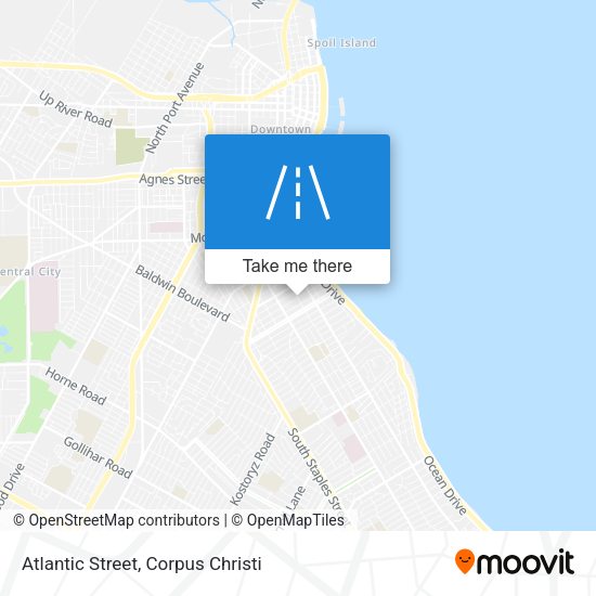 Atlantic Street map