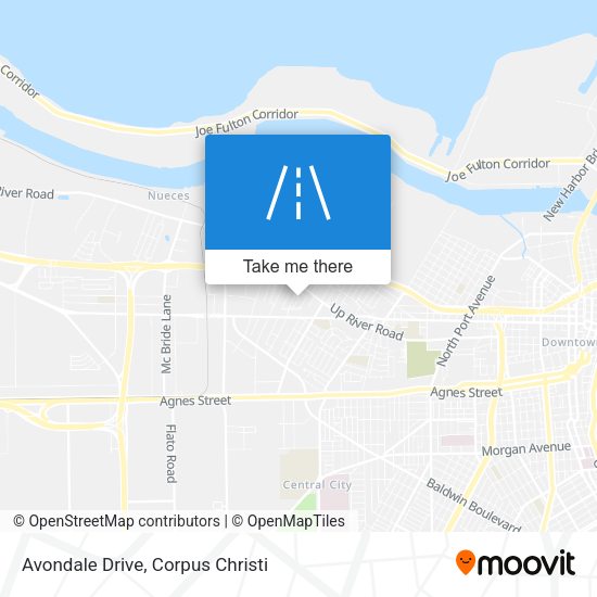 Mapa de Avondale Drive