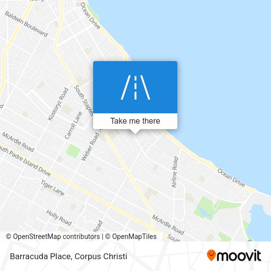 Mapa de Barracuda Place