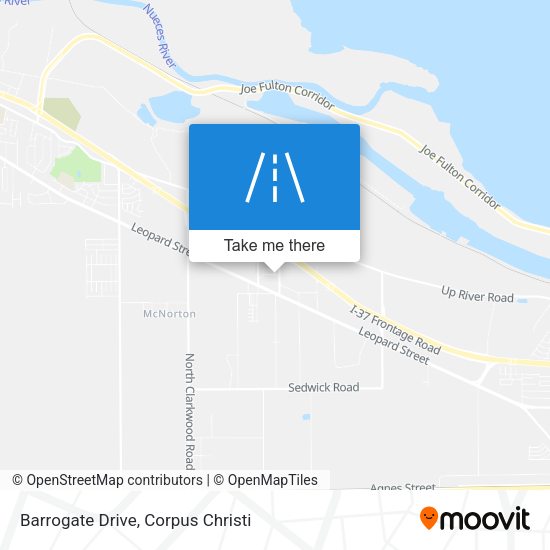 Barrogate Drive map