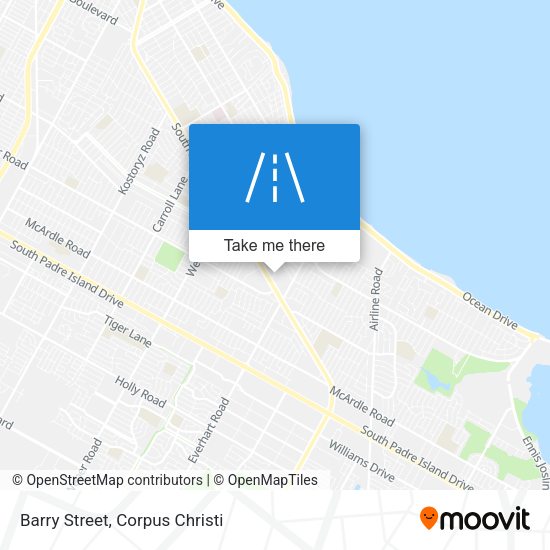 Barry Street map