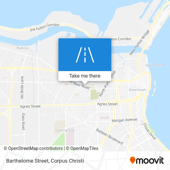 Mapa de Barthelome Street