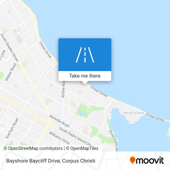 Mapa de Bayshore Baycliff Drive