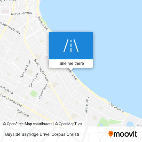 Mapa de Bayside Bayridge Drive