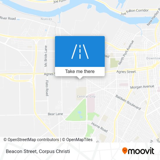 Beacon Street map