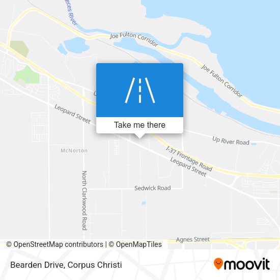 Bearden Drive map