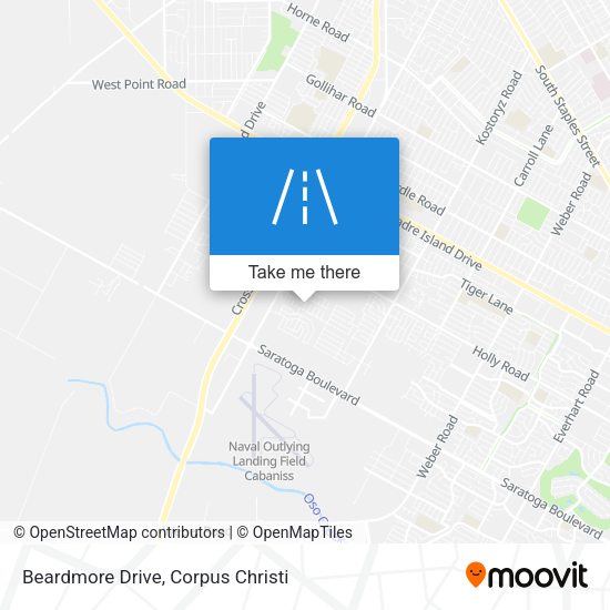 Mapa de Beardmore Drive