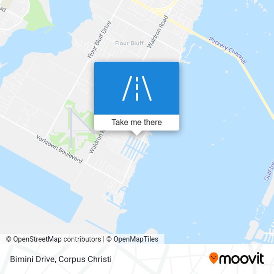 Bimini Drive map